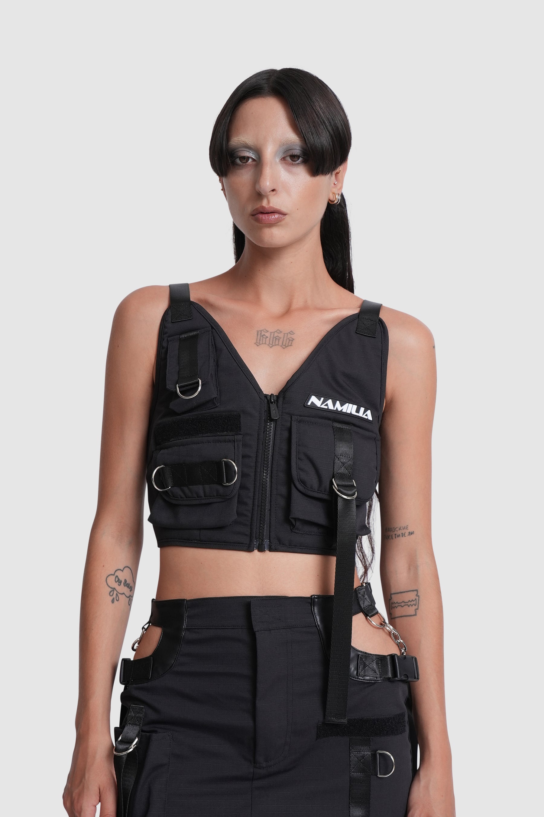 TACTICAL V-NECK TOP